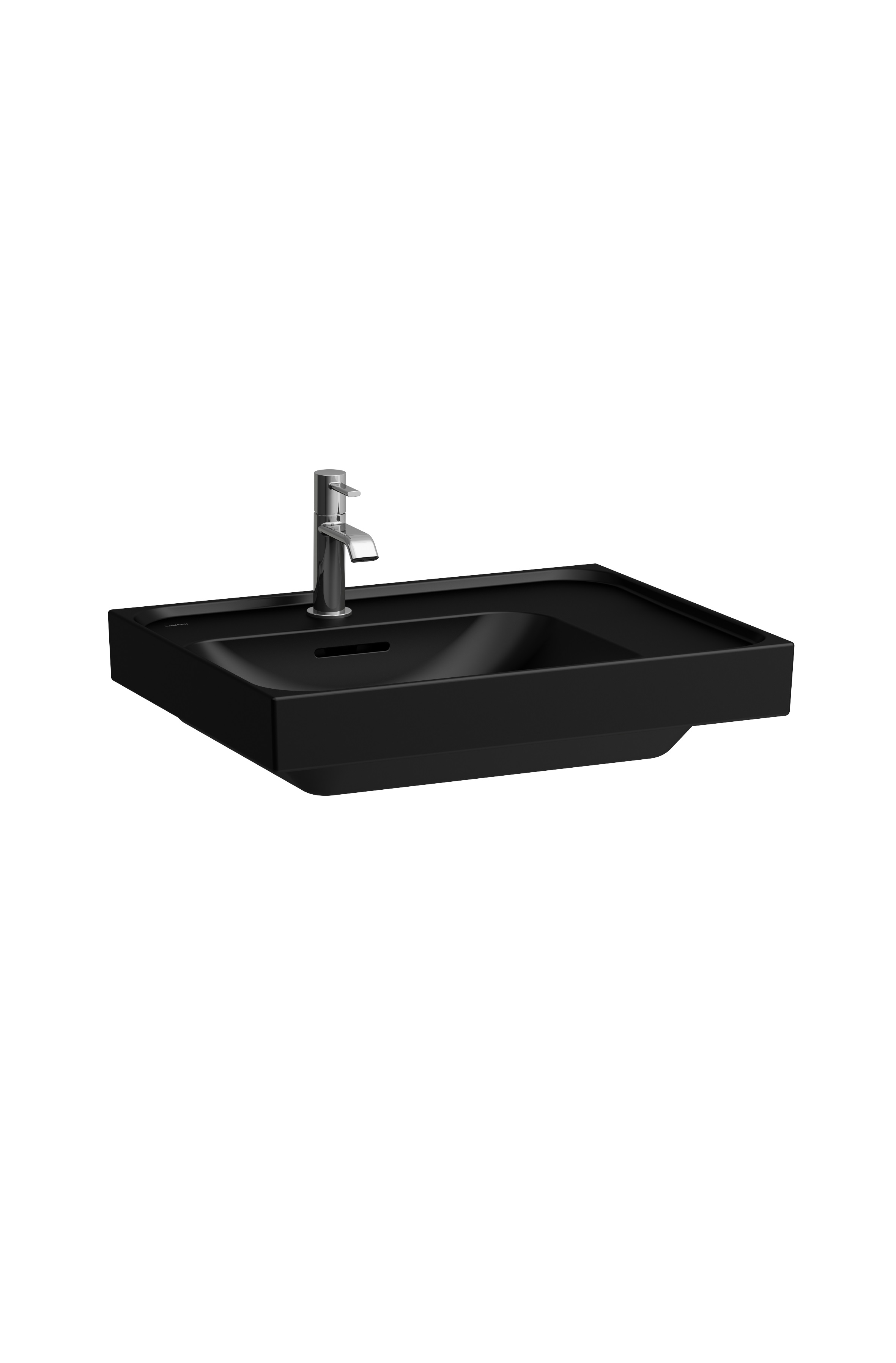 Laufen Meda lavoar 60x46 cm dreptunghiular mobilier negru mat H8171117161041