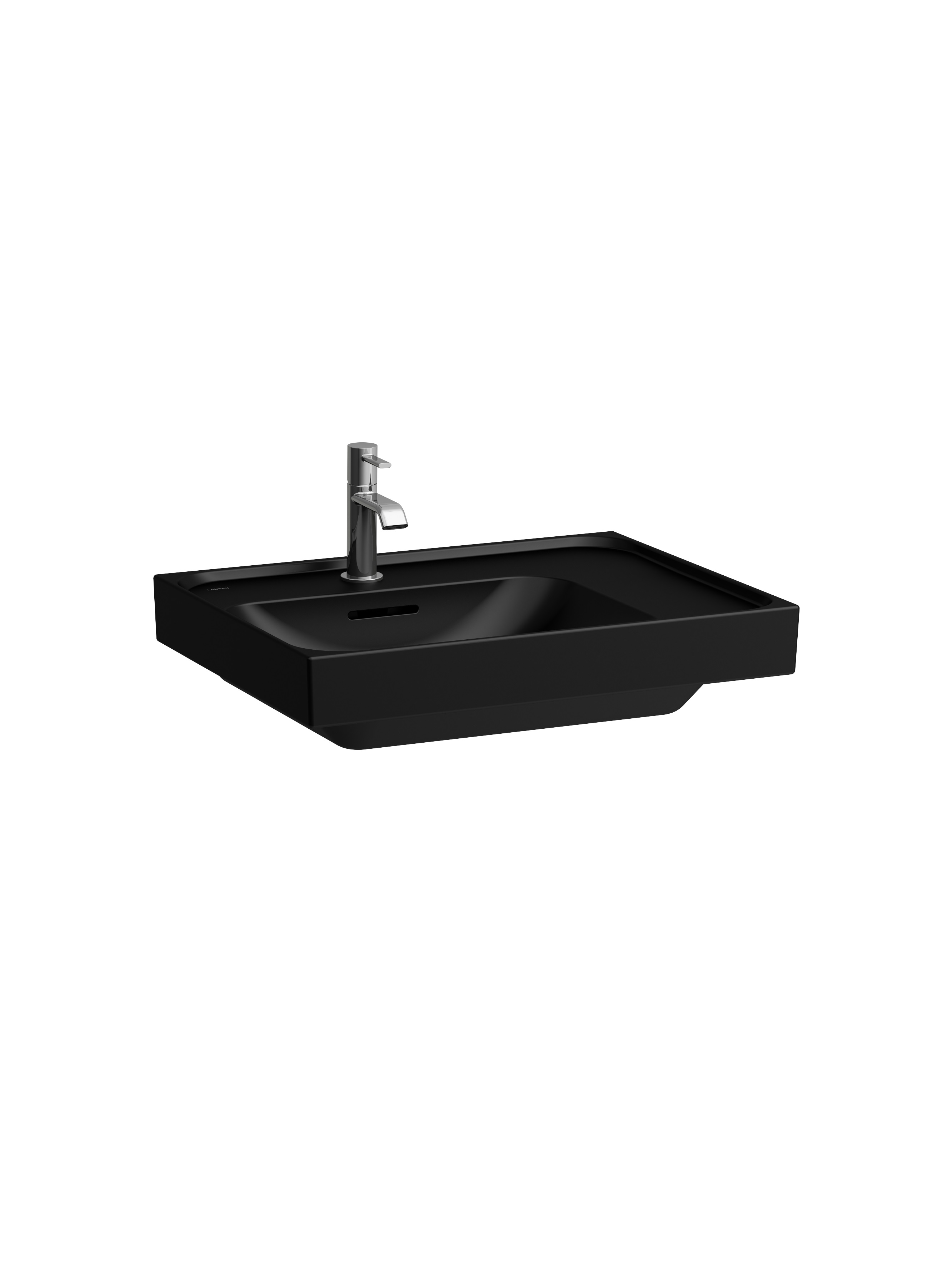Laufen Meda lavoar 60x46 cm dreptunghiular mobilier negru H8171117161091