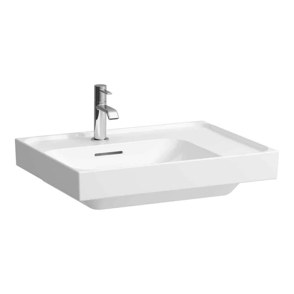 Laufen Meda lavoar 60x46 cm dreptunghiular mobilier alb luciu H8181114001041