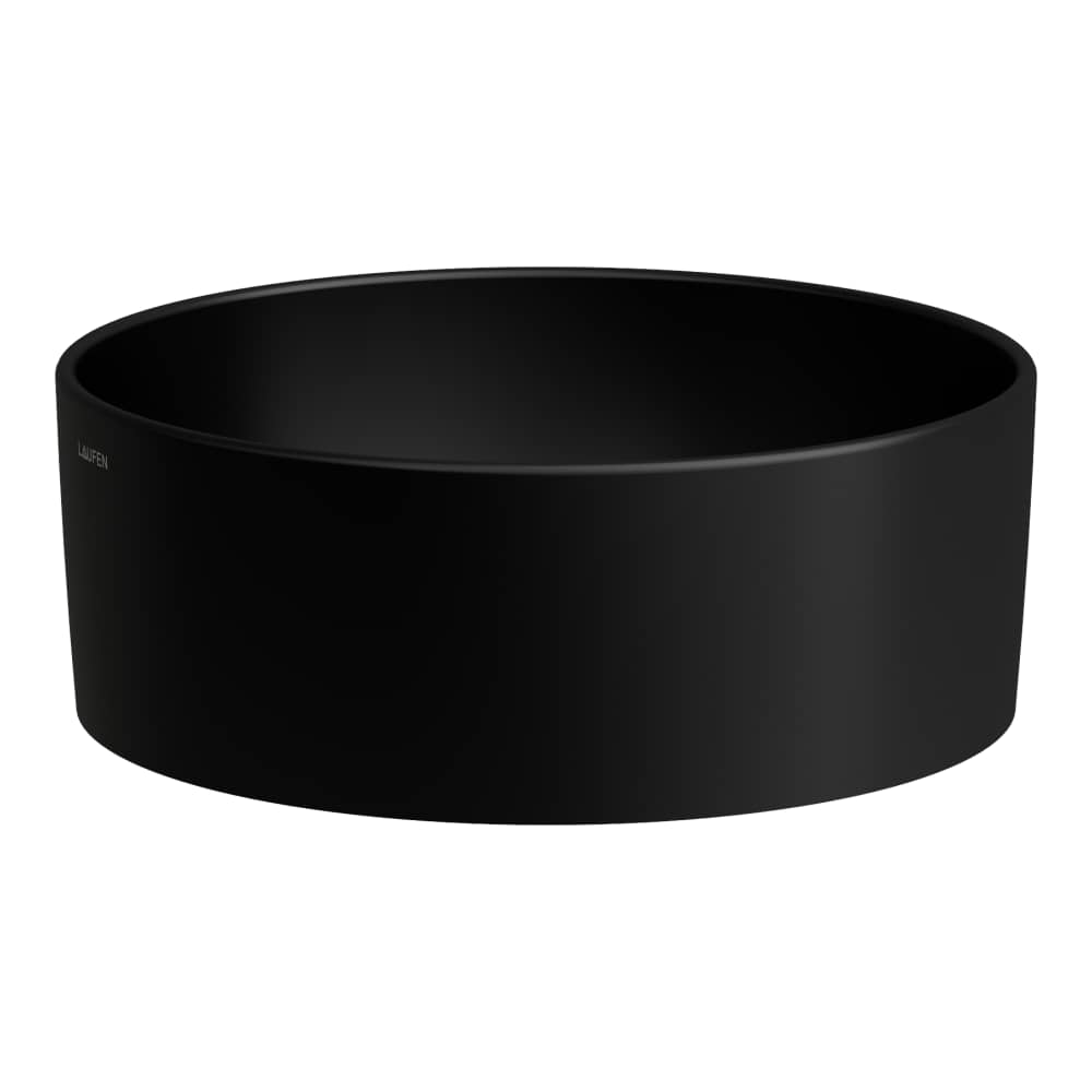 Laufen Savoy lavoar 38x38 cm rotund de blat negru H8129427161121
