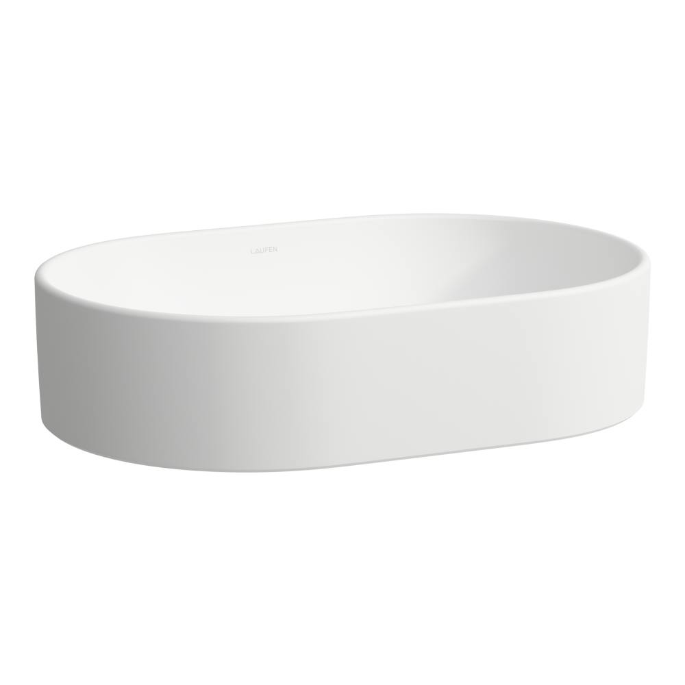 Laufen Savoy lavoar 55x38 cm ovale de blat alb H8129447571121