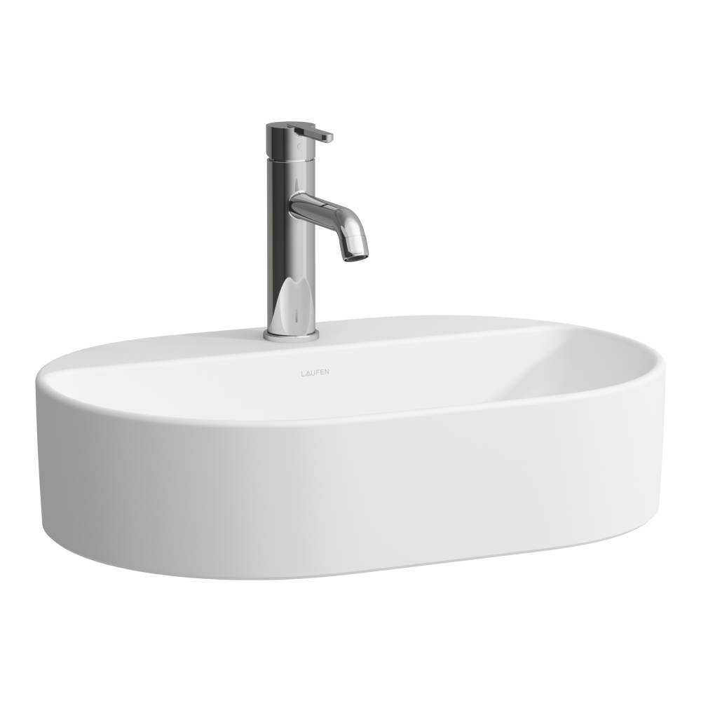 Laufen Savoy lavoar 55x38 cm ovale de blat alb H8129457571111