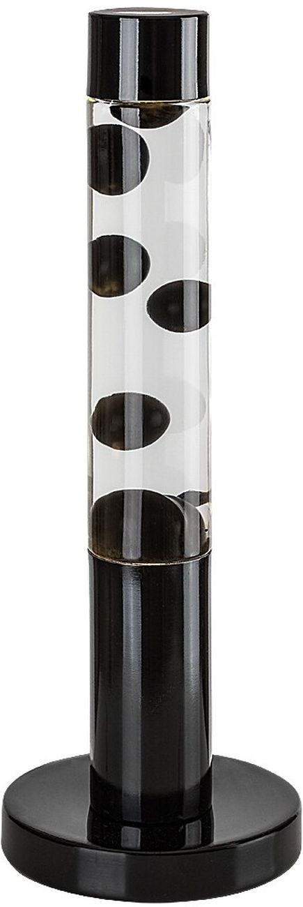 Rabalux Lavastic veioză 1x25 W negru-transparent 76027