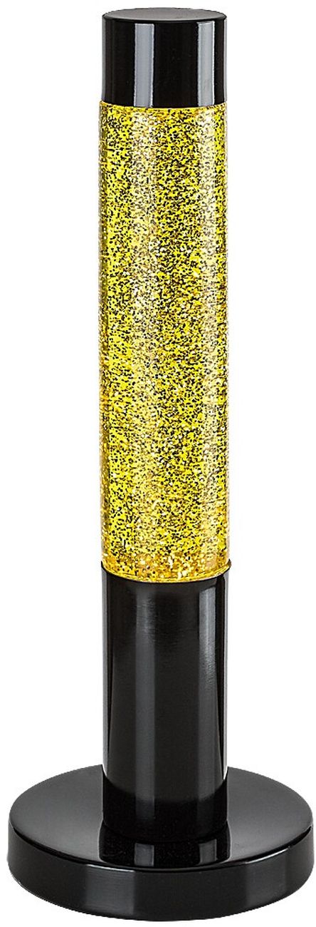 Rabalux Lavastic veioză 1x25 W negru-transparent-auriu 76029