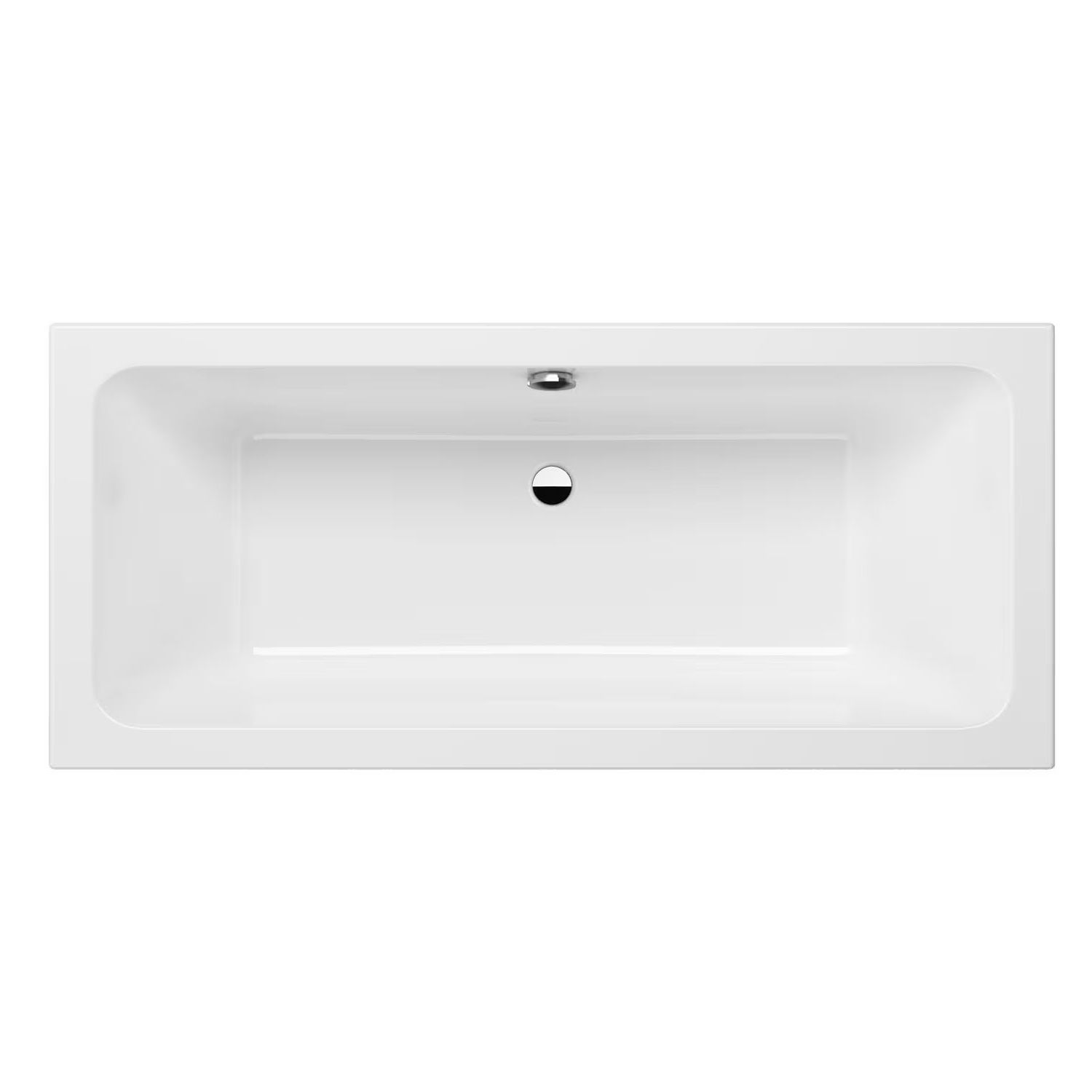 Kronenbach Cube cada dreptunghiulară 190x90 cm alb KBABD1990