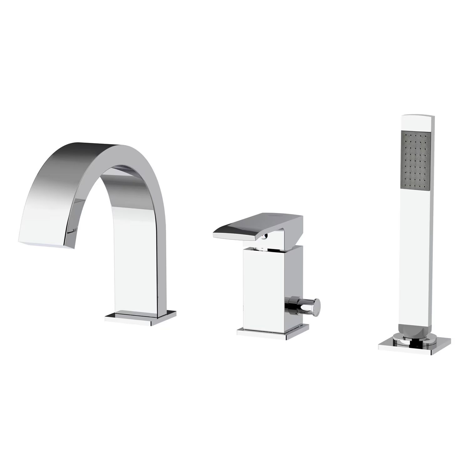 Kronenbach Quara 3.0 baterie cadă-duș cadă crom KB100366C10