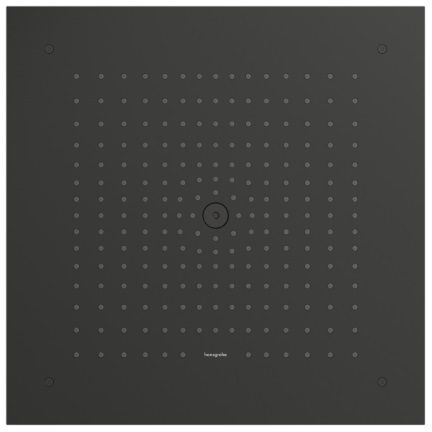 Hansgrohe Raindance E cap de duș 40x40 cm pătrat negru 26253340