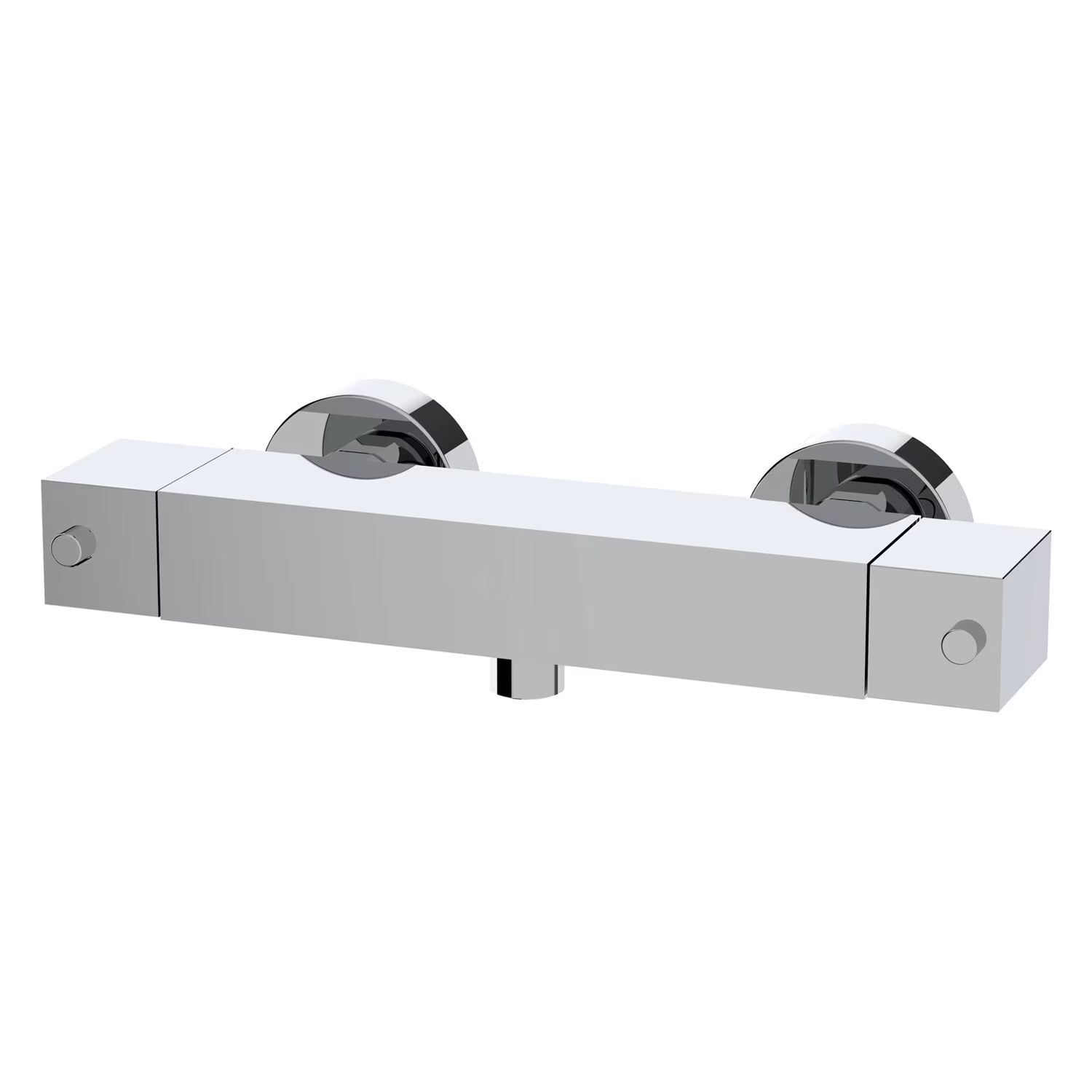 Kronenbach Quara 3.0 baterie de duș perete cu termostat crom KB100362C10