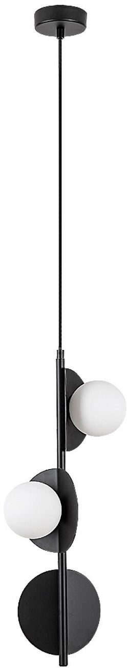 Rabalux Jules lampă suspendată 3x5 W alb-negru 72224