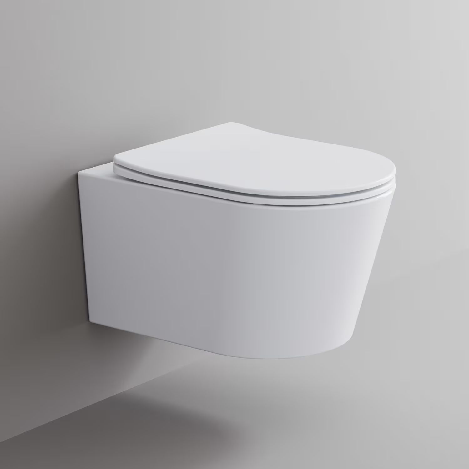 Kronenbach Tube vas wc agăţat cu spălare turbionară alb KB100080WG