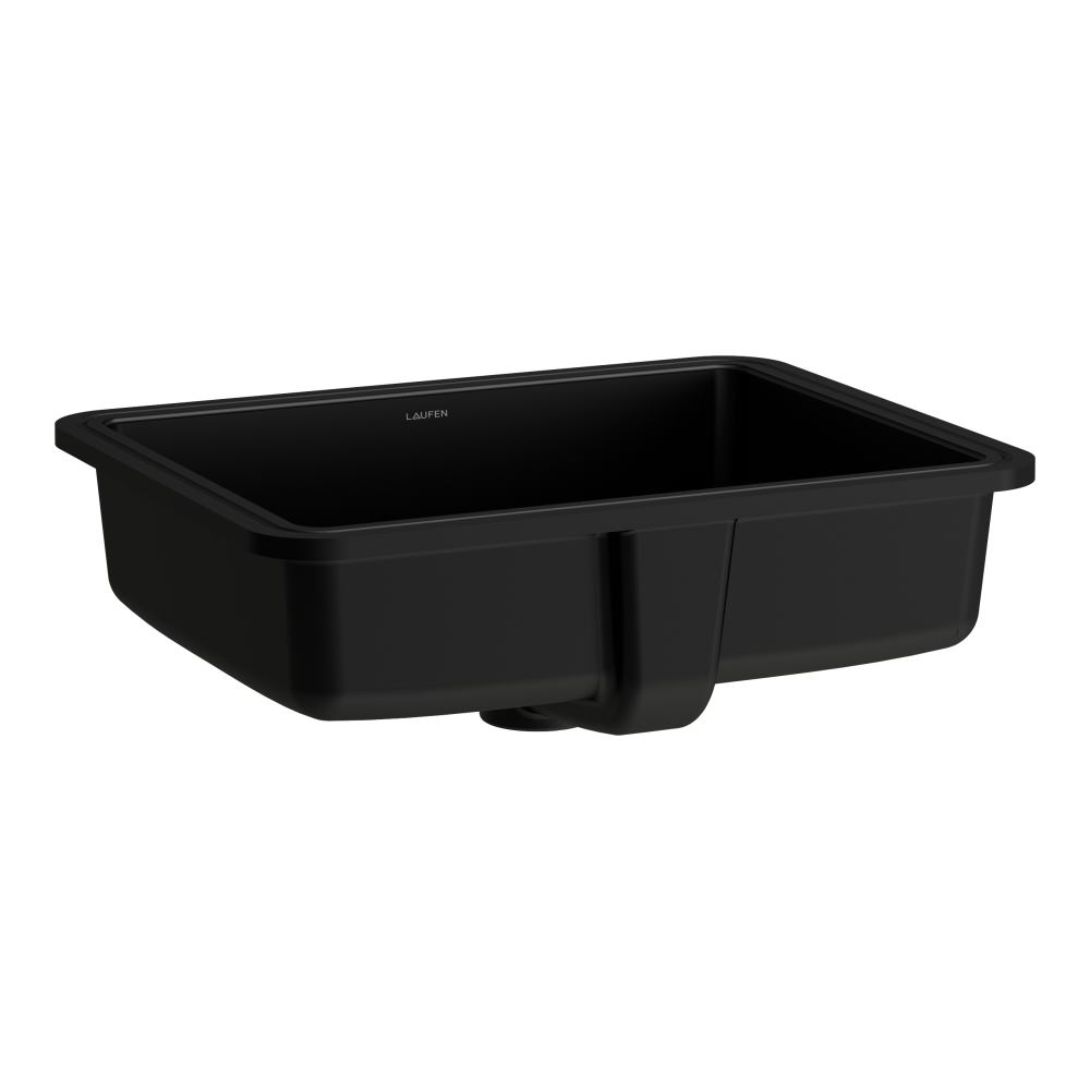 Laufen Savoy lavoar 44x33 cm dreptunghiular sub blat negru H8189487161551