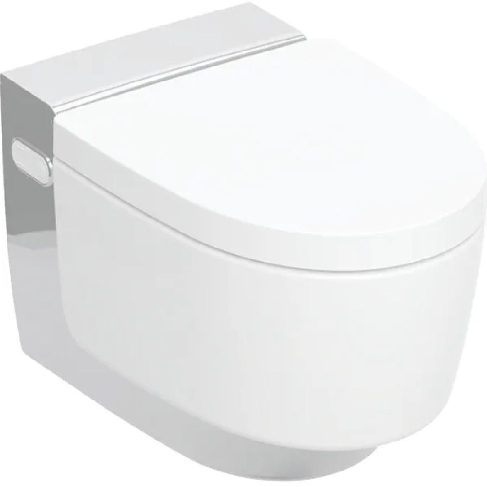 Geberit AquaClean toaletă cu spălare agăţat fără margine cu spălare turbionară alb 146.210.11.1