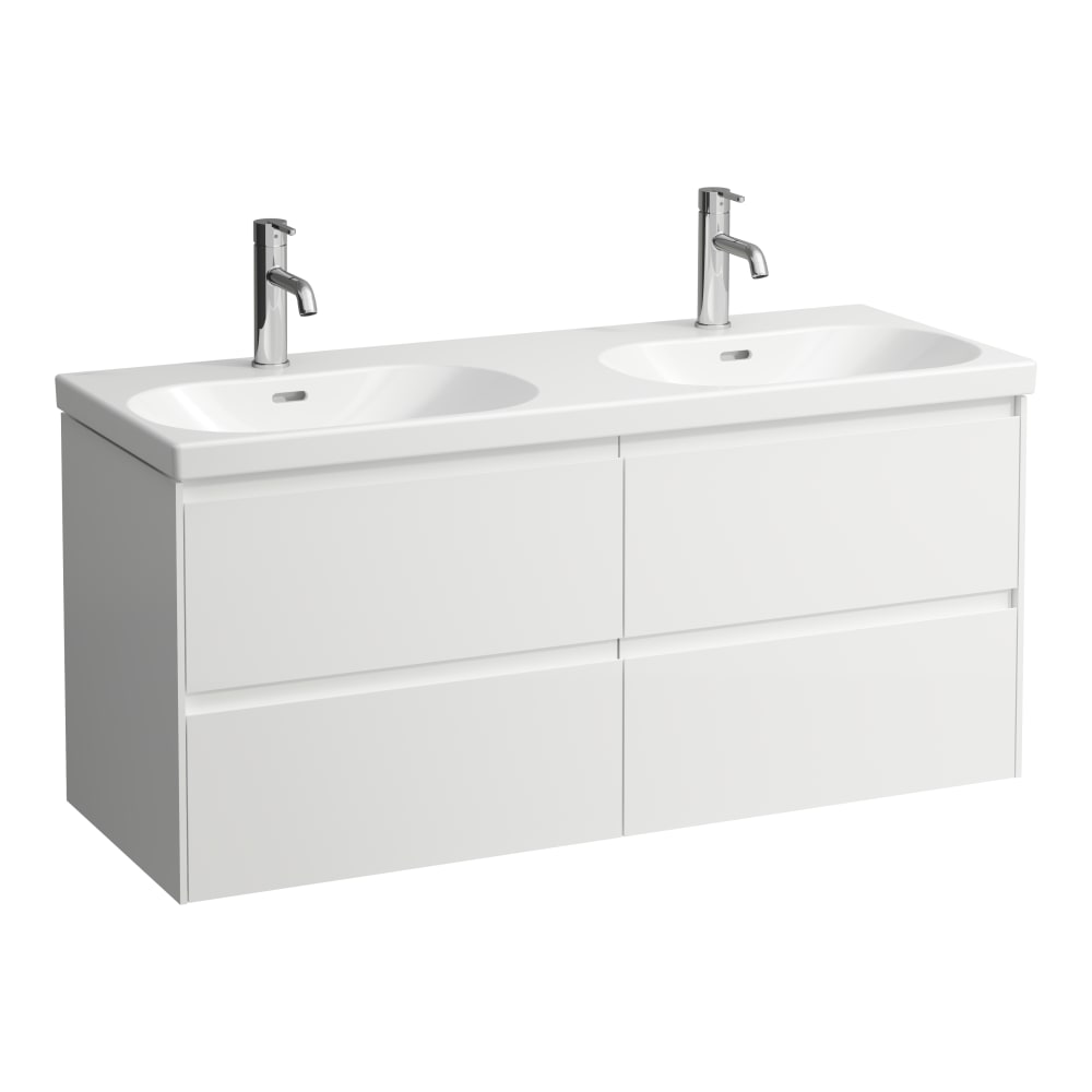 Laufen Lani dulap 118x45x51.5 cm sub chiuveta pe perete alb H4035741122611