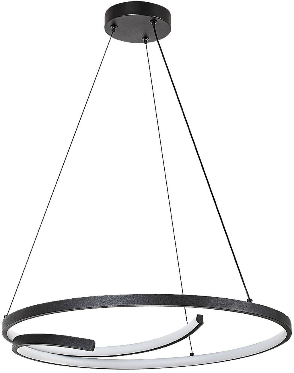 Rabalux Niloo lampă suspendată 1x40 W alb-negru 72367