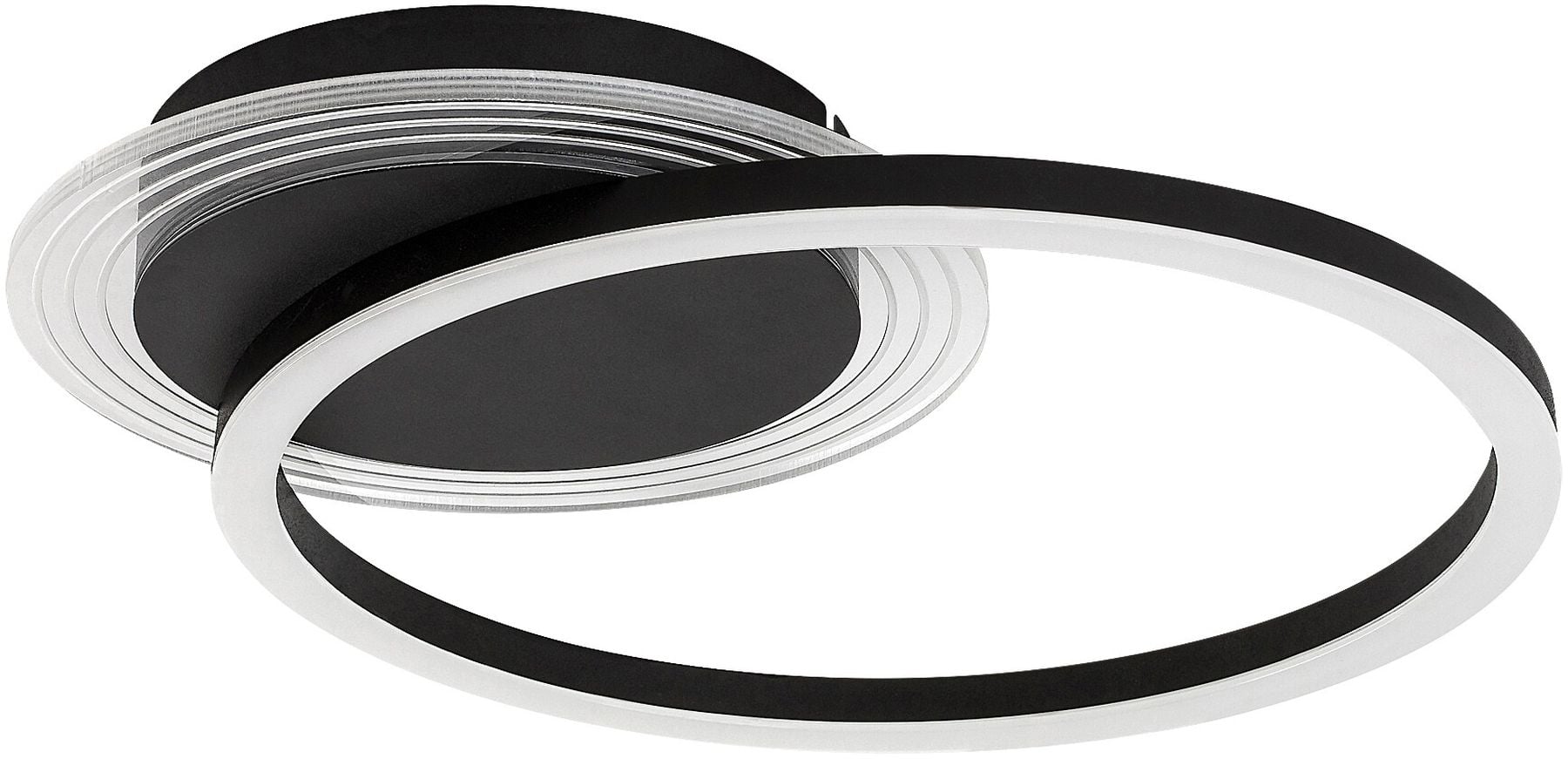 Rabalux Kerstin lampă de tavan 2x24 W alb-negru 71368
