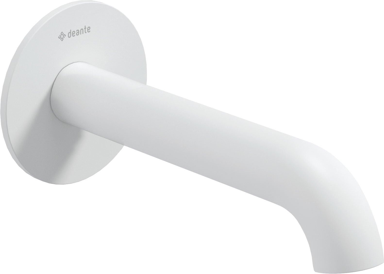 Deante Silia pipă baterie chiuvetă alb NQS_A80K