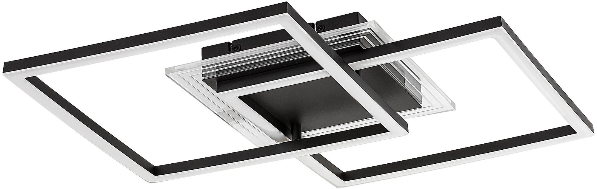 Rabalux Ottavia lampă de tavan 3x28 W alb-negru 71372