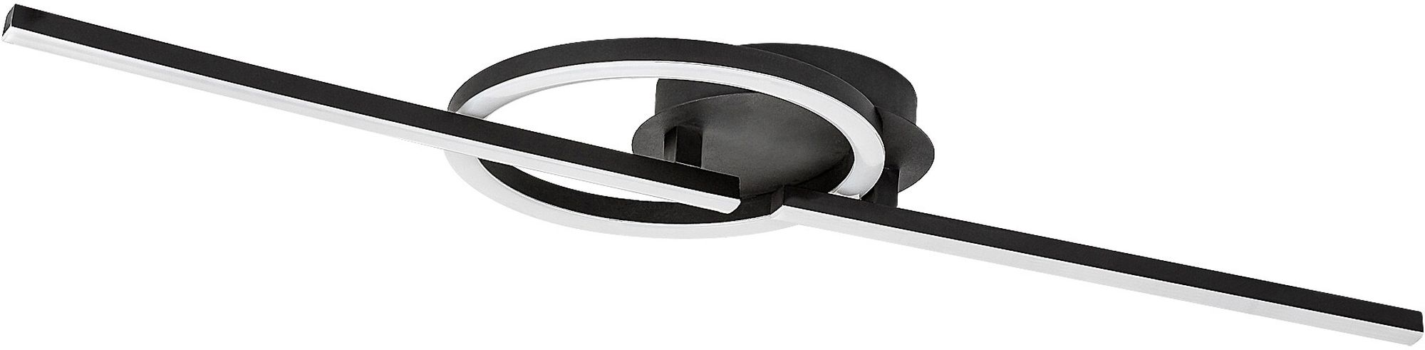 Rabalux Twisterra lampă de tavan 2x24 W alb-negru 71395