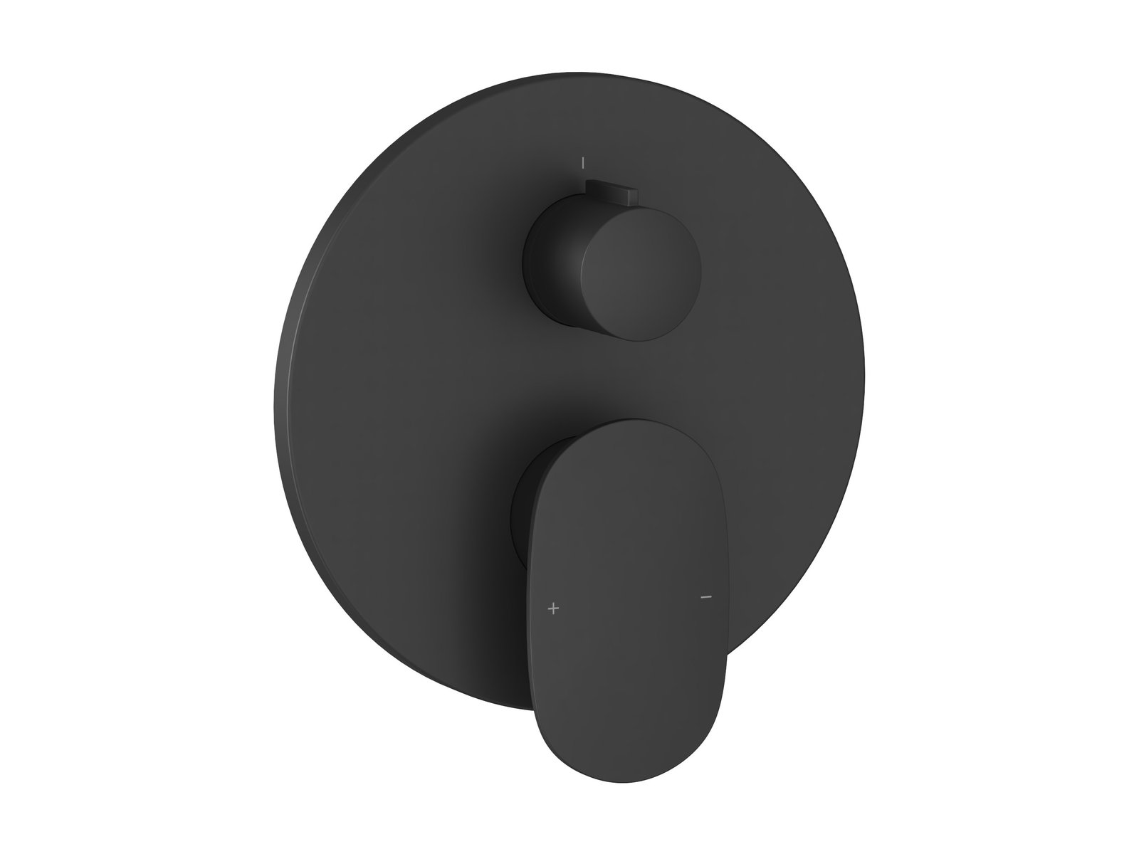 Ravak Spring baterie cadă-duș ascuns negru X070552