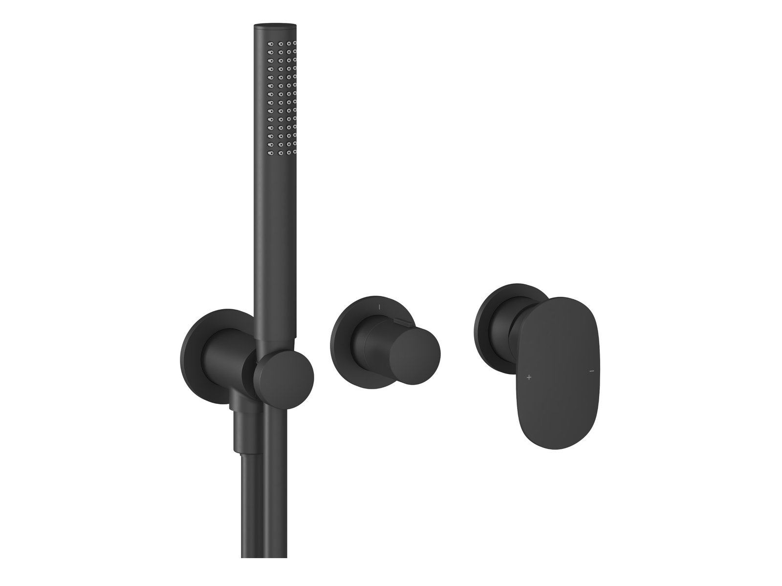 Ravak Spring baterie de duș ascuns negru X070553