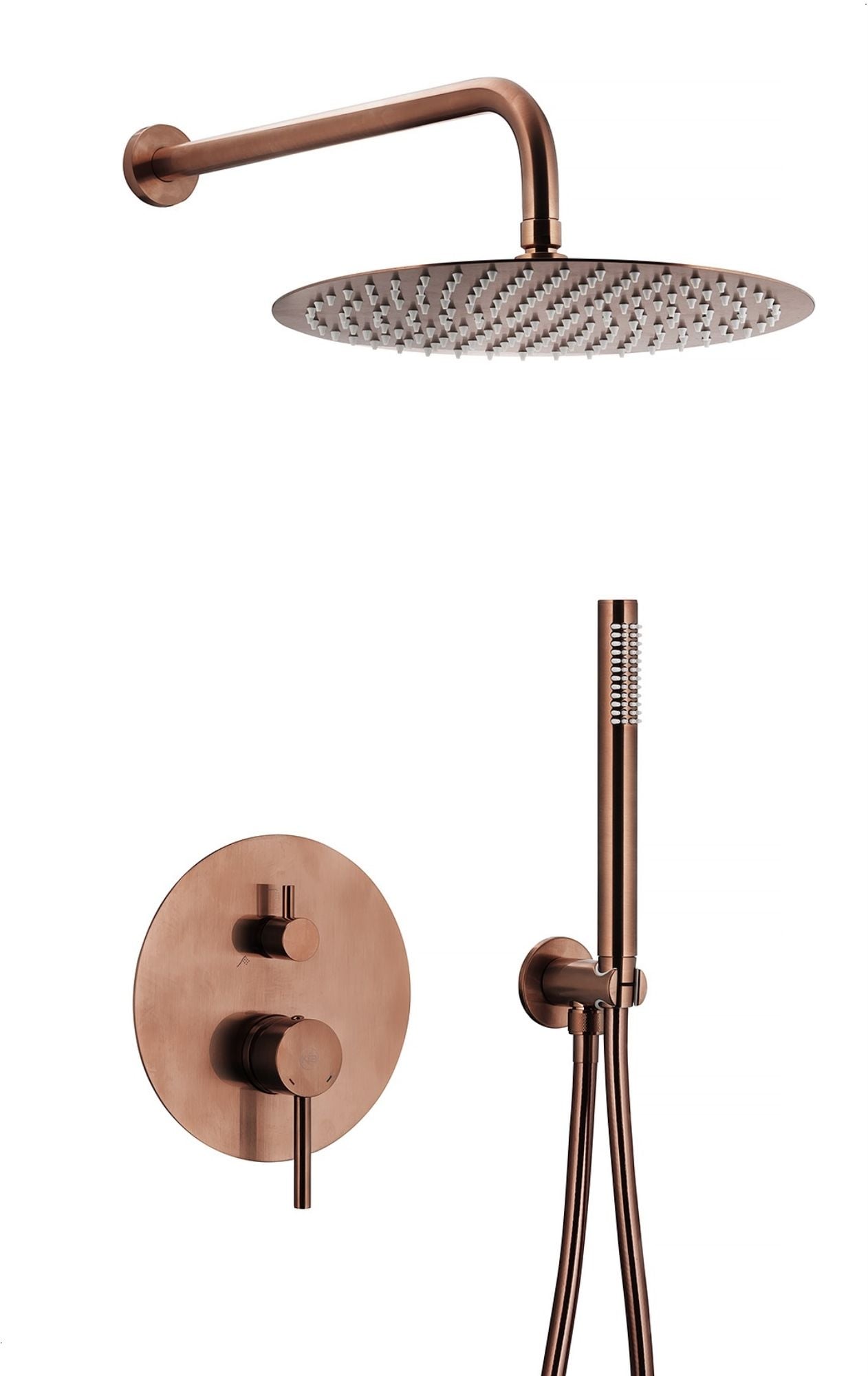 KFA Armatura Moza Rose Gold set de duș ascuns cu duș de ploaie cupru 5039-501-34