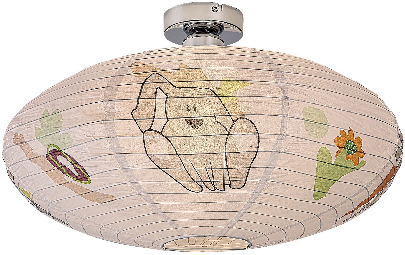Rabalux Hopply lampă de tavan 1x40 W alb-multicolor 71408