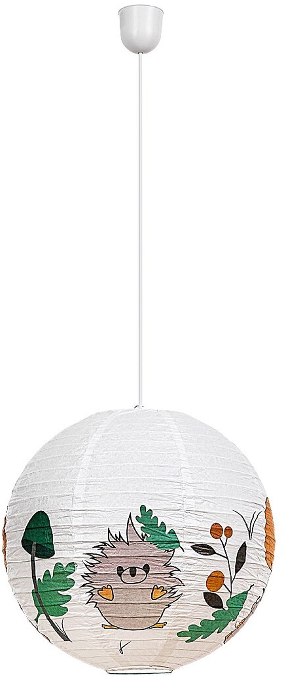 Rabalux Hedgy lampă suspendată 1x40 W alb-multicolor 72192