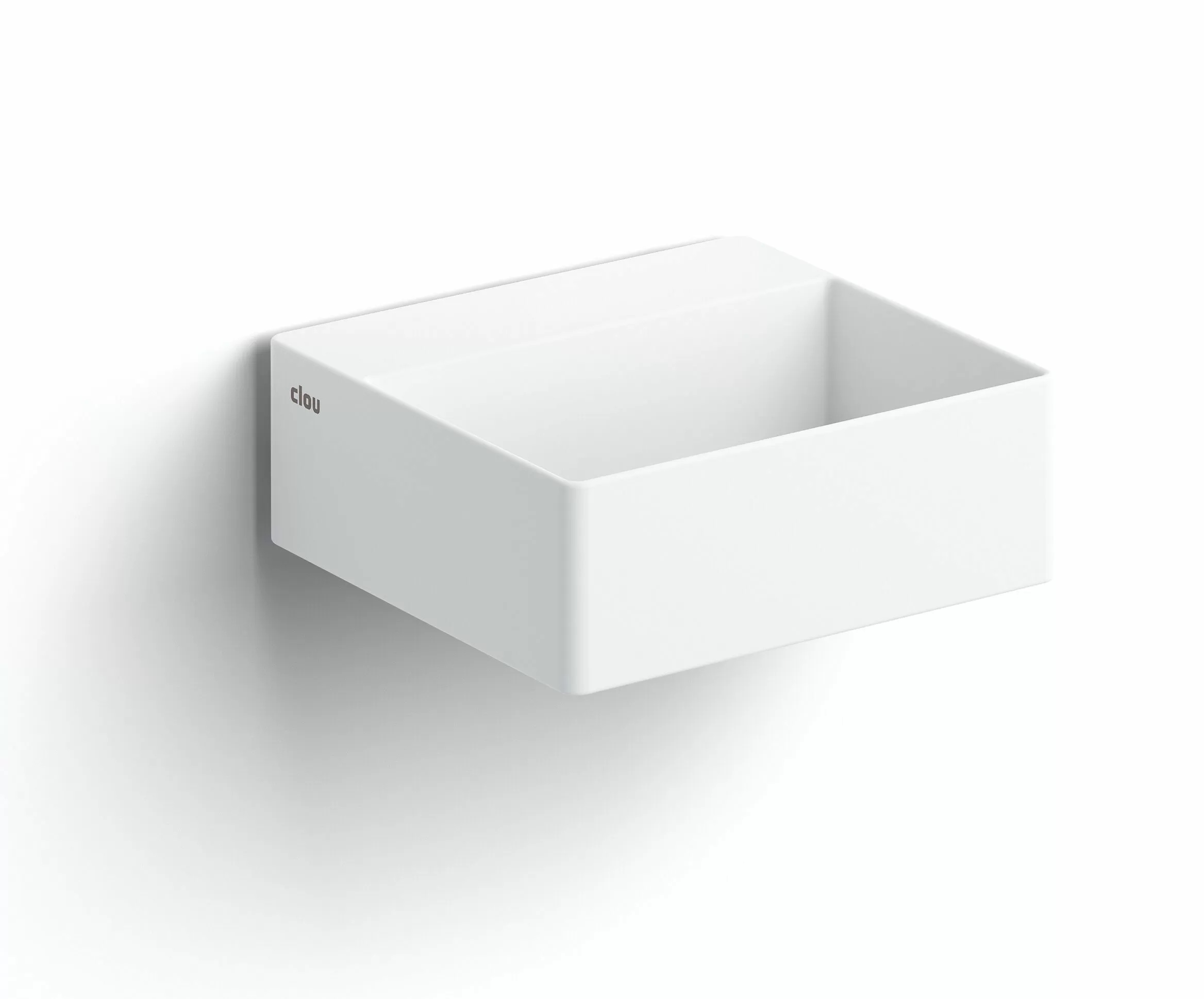 Clou New Flush lavoar 28x27 cm dreptunghiular clasică-de blat alb CL/03.13410