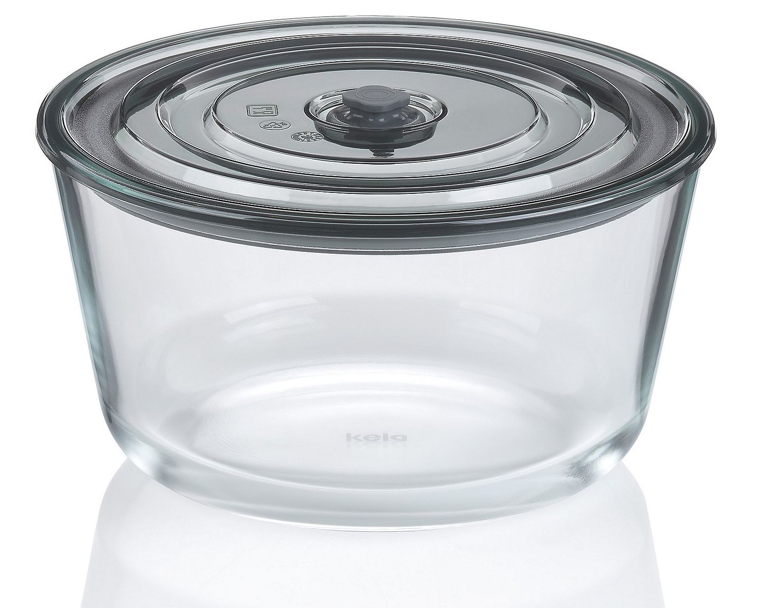 Kela Aurelia recipient de depozitare xx cm transparent KE-12642