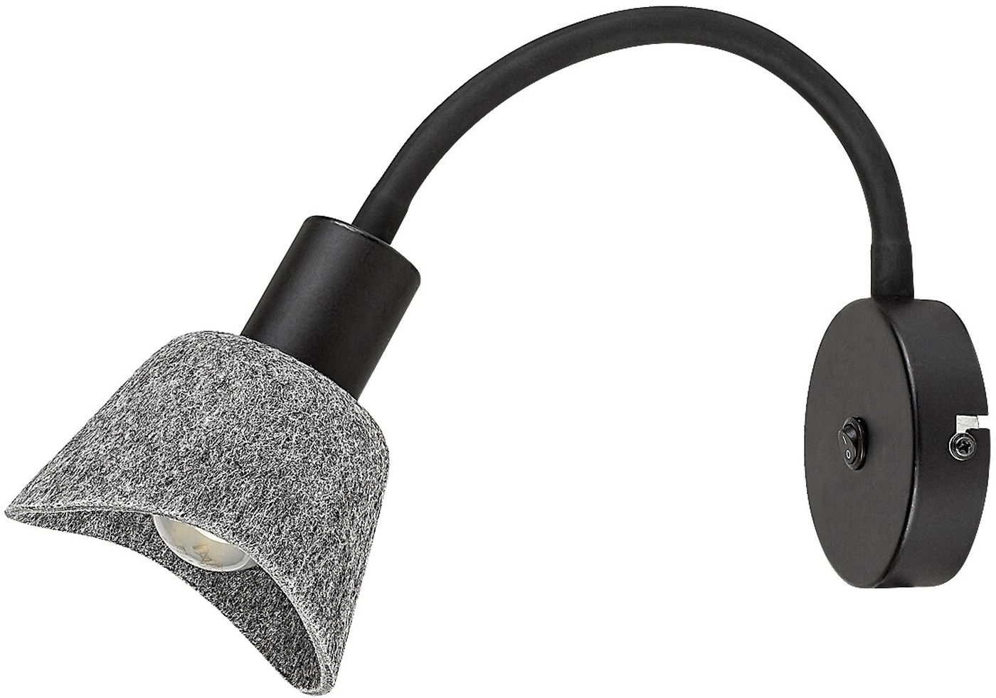 Rabalux Farelia lampă de perete 1x10 W negru-gri 73009