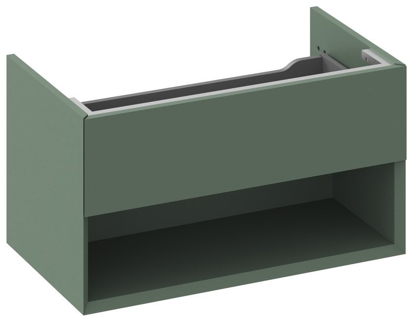 Ravak Lite dulap 80x45x43 cm sub chiuveta pe perete verde X000001864