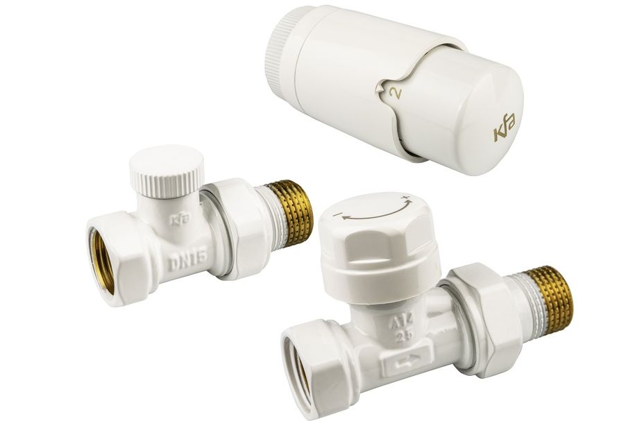 KFA Armatura Komfort Pro set termostatic alb 757-030-44-BL