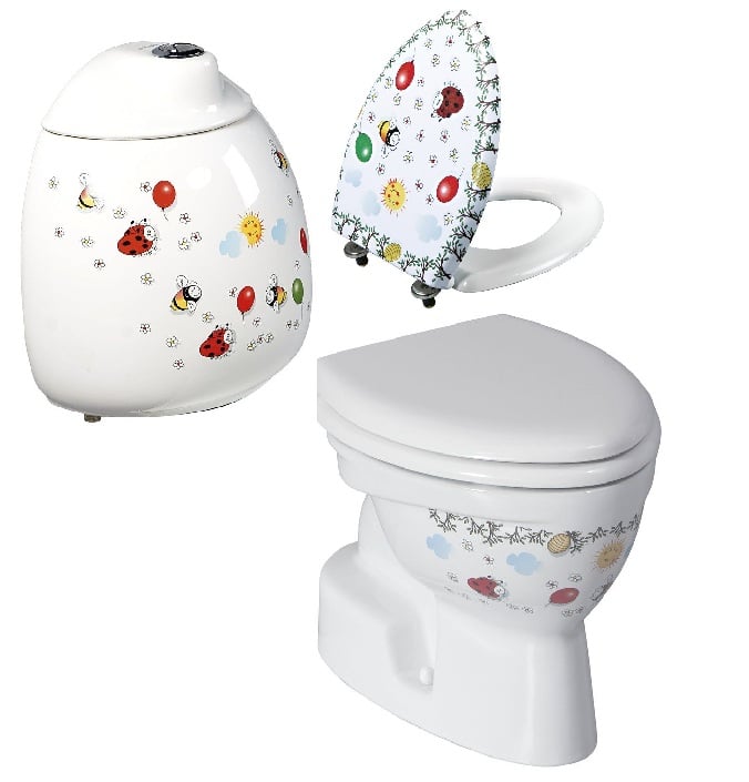 Set vas WC compact Creavit Kid CK300-11CB00E-FF00, rezervor universal Creavit Kid CK400.00CB00E.FF00, KC0802.01.1, IT1025
