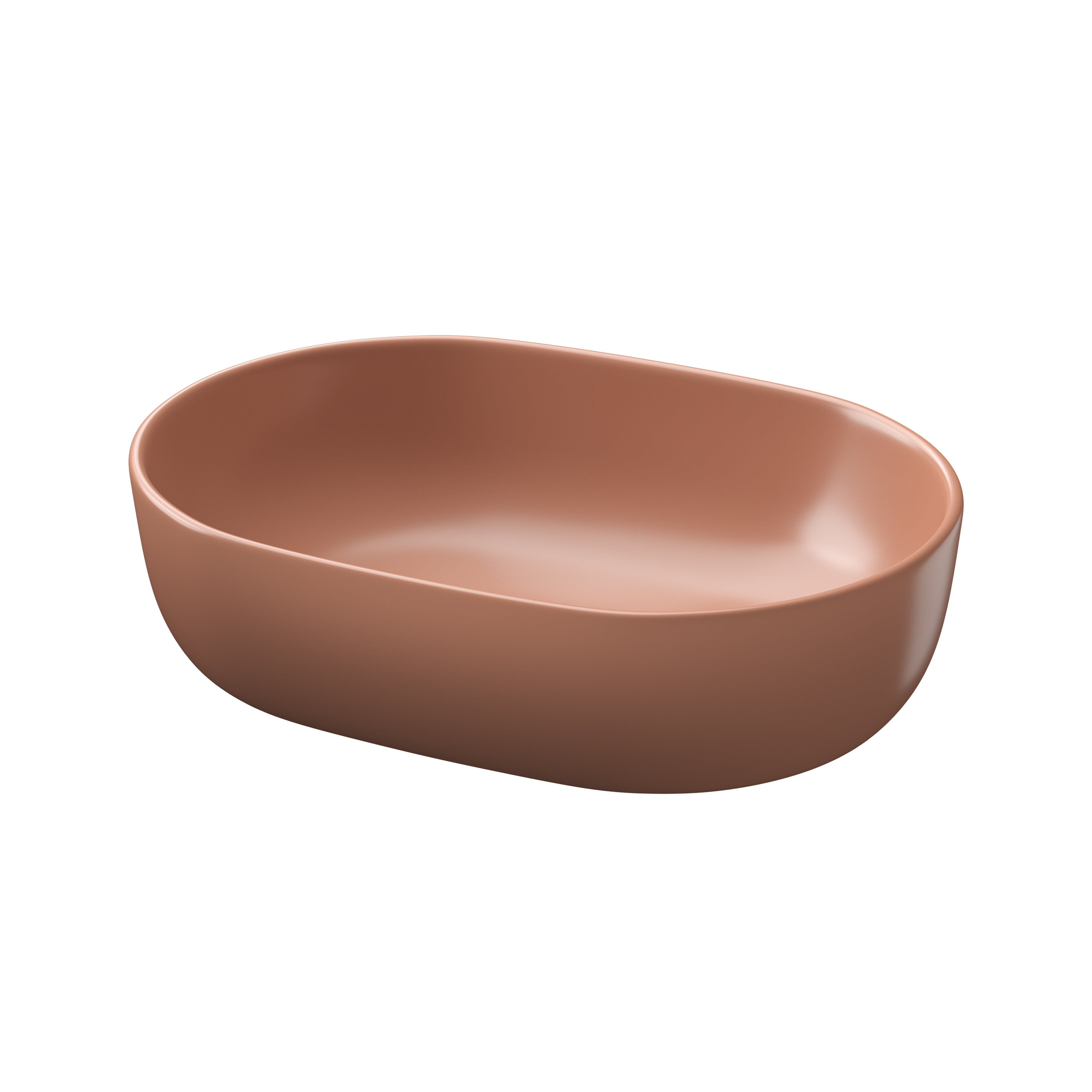 Cersanit Moduo lavoar 50x35.5 cm ovale de blat mat K116-131
