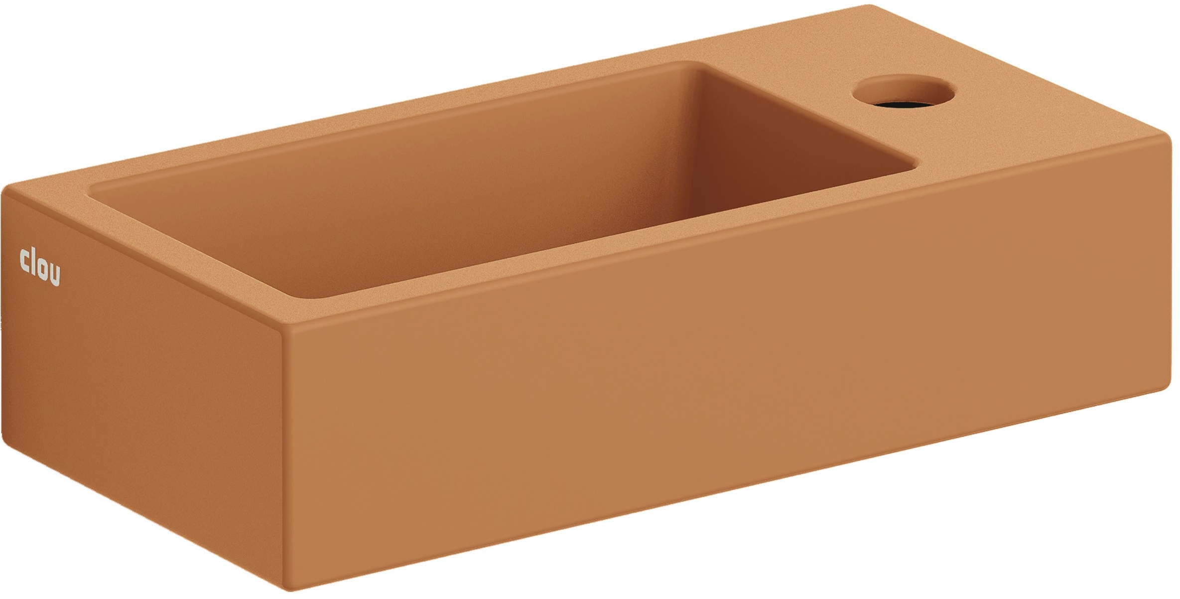 Clou Flush lavoar 36x18 cm dreptunghiular clasică-de blat maro/bej CL/03.36030