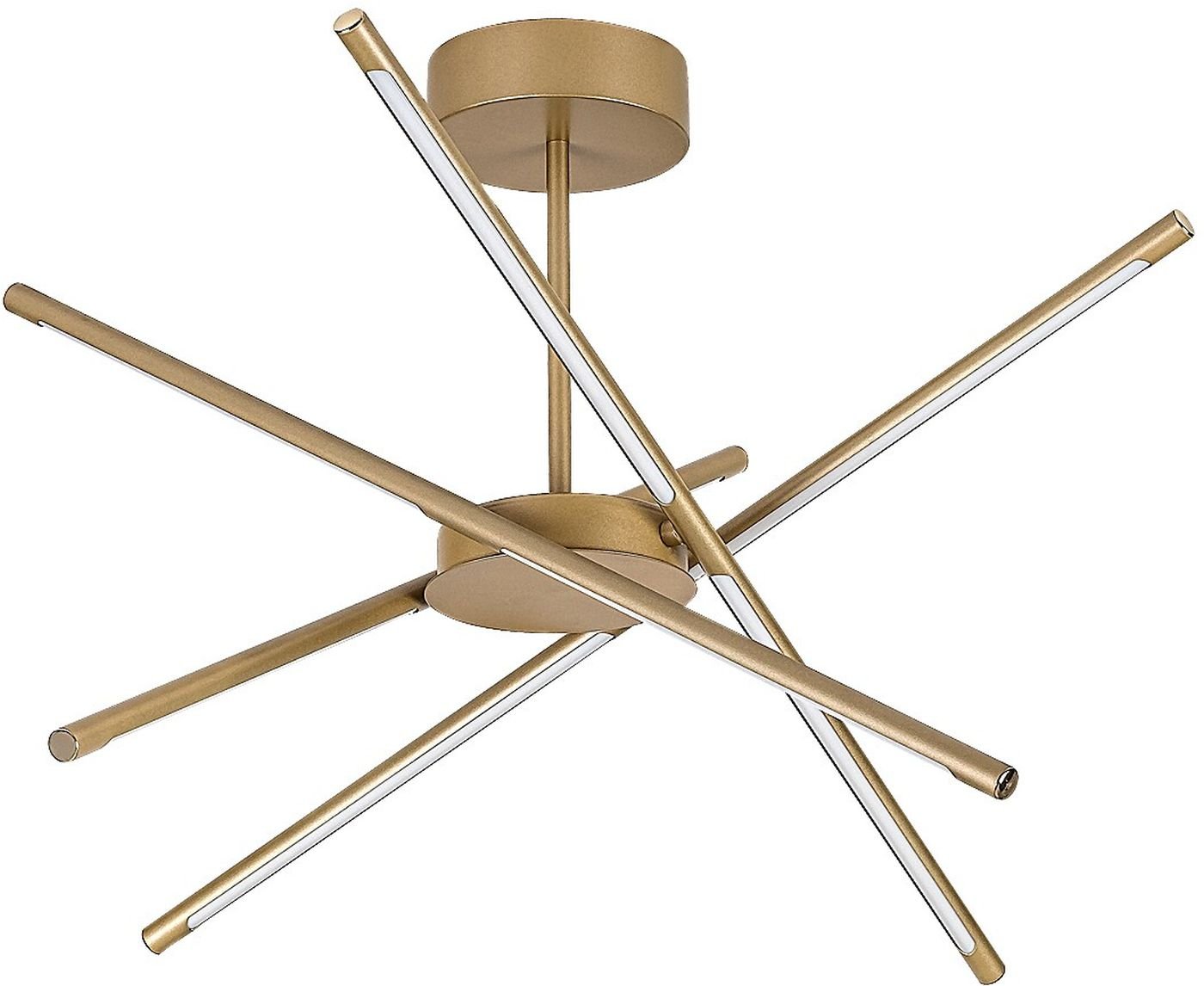 Rabalux Henli2 lampă de tavan 4x40 W alb-auriu 71339