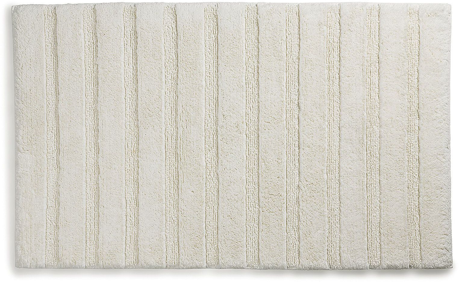 Kela Megan covor de baie 80x50 cm dreptunghiular alb KE-23581