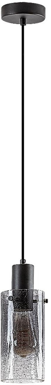 Rabalux Fumea lampă suspendată 1x60 W negru-fumuriu 72037