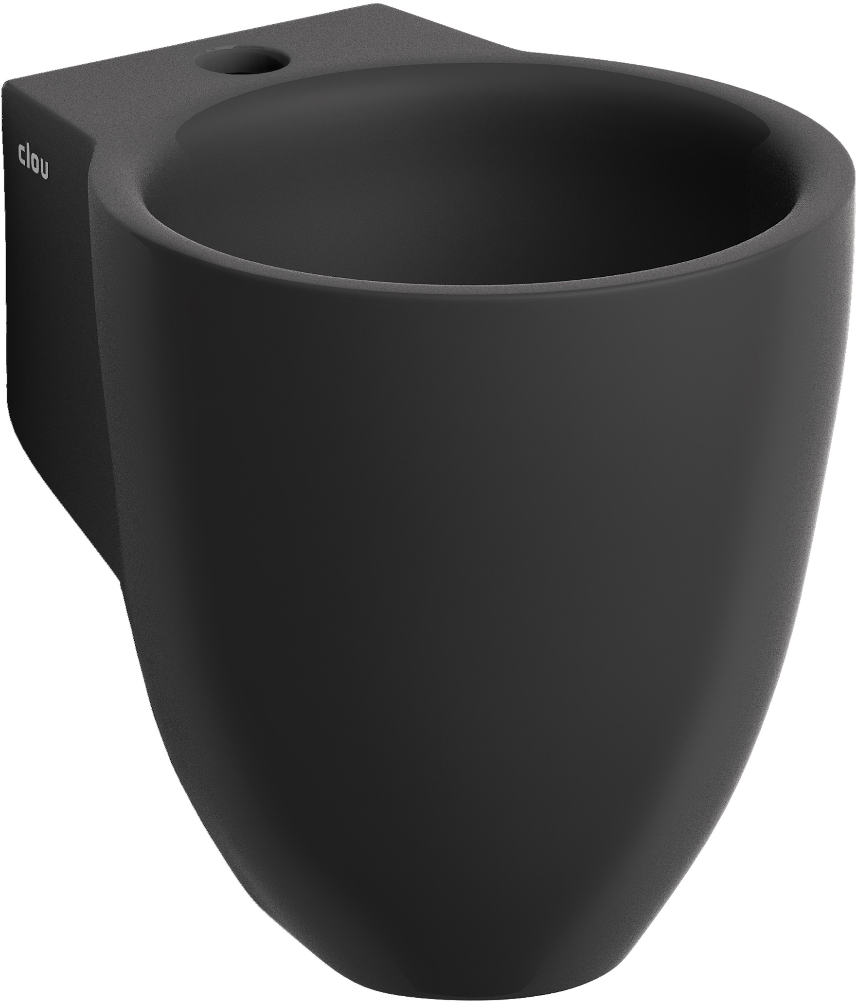 Clou Flush lavoar 31.5x27 cm rotund clasică negru CL/03.12060