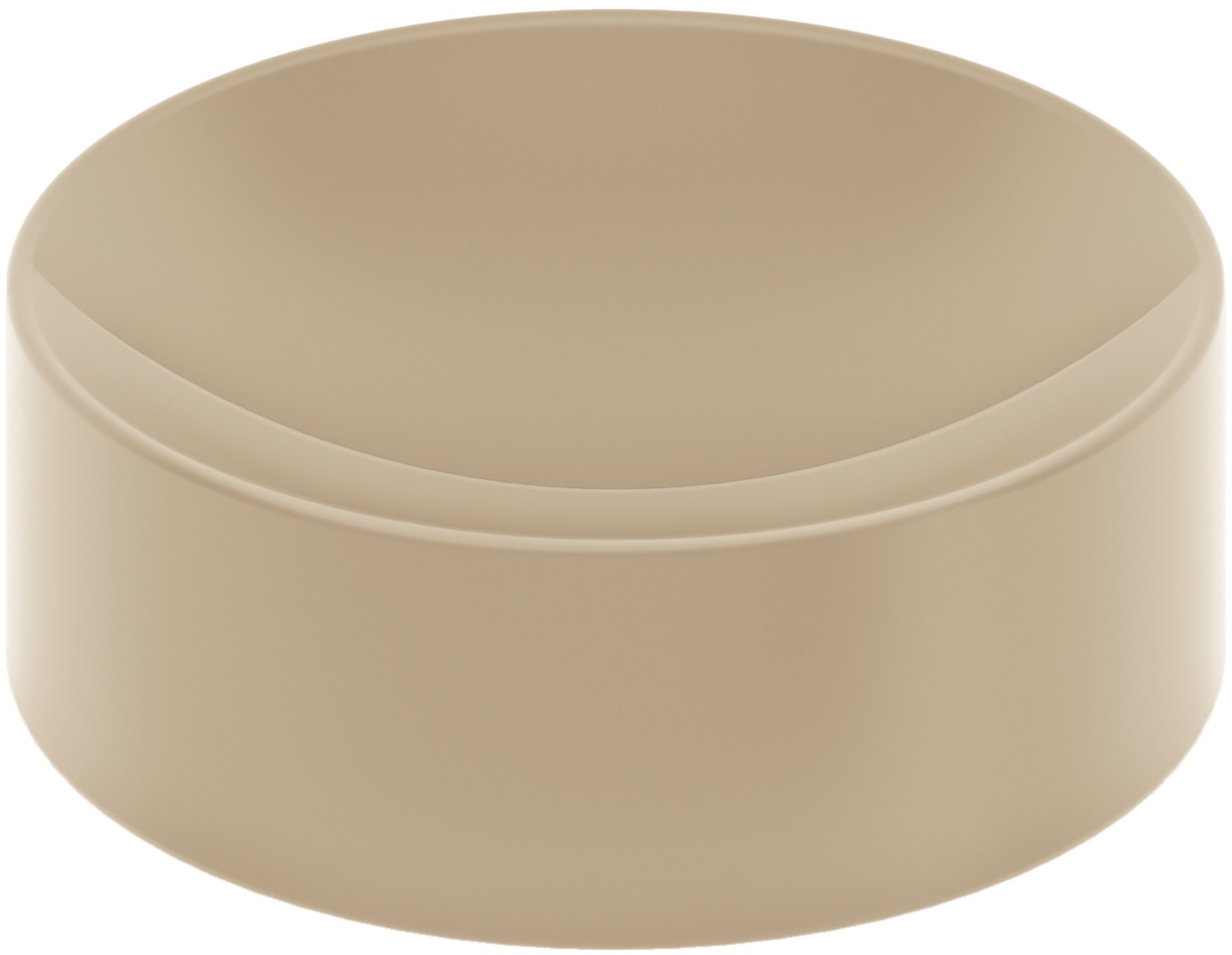 Clou Vale lavoar 22x22 cm rotund de blat maro/bej CL/03.34164
