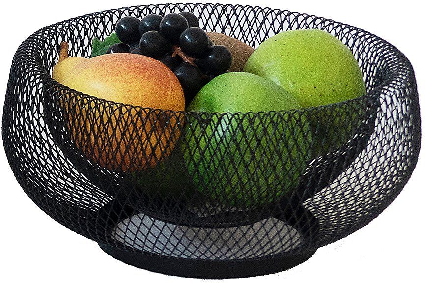 Kela Marlo coș pentru fructe xx cm negru KE-12511