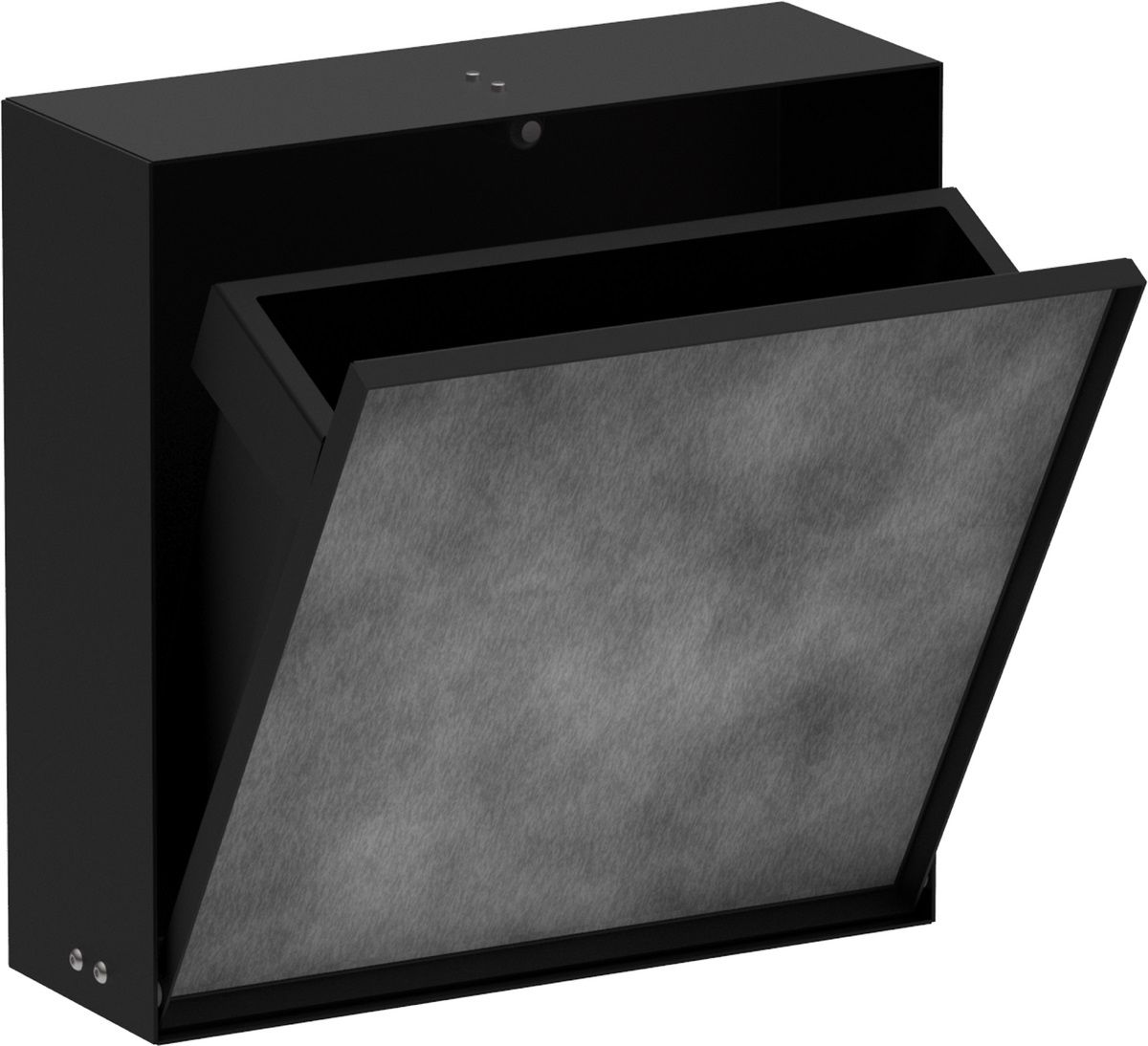 Hansgrohe XtraStoris Rock cos de gunoi 4 l negru 56089670