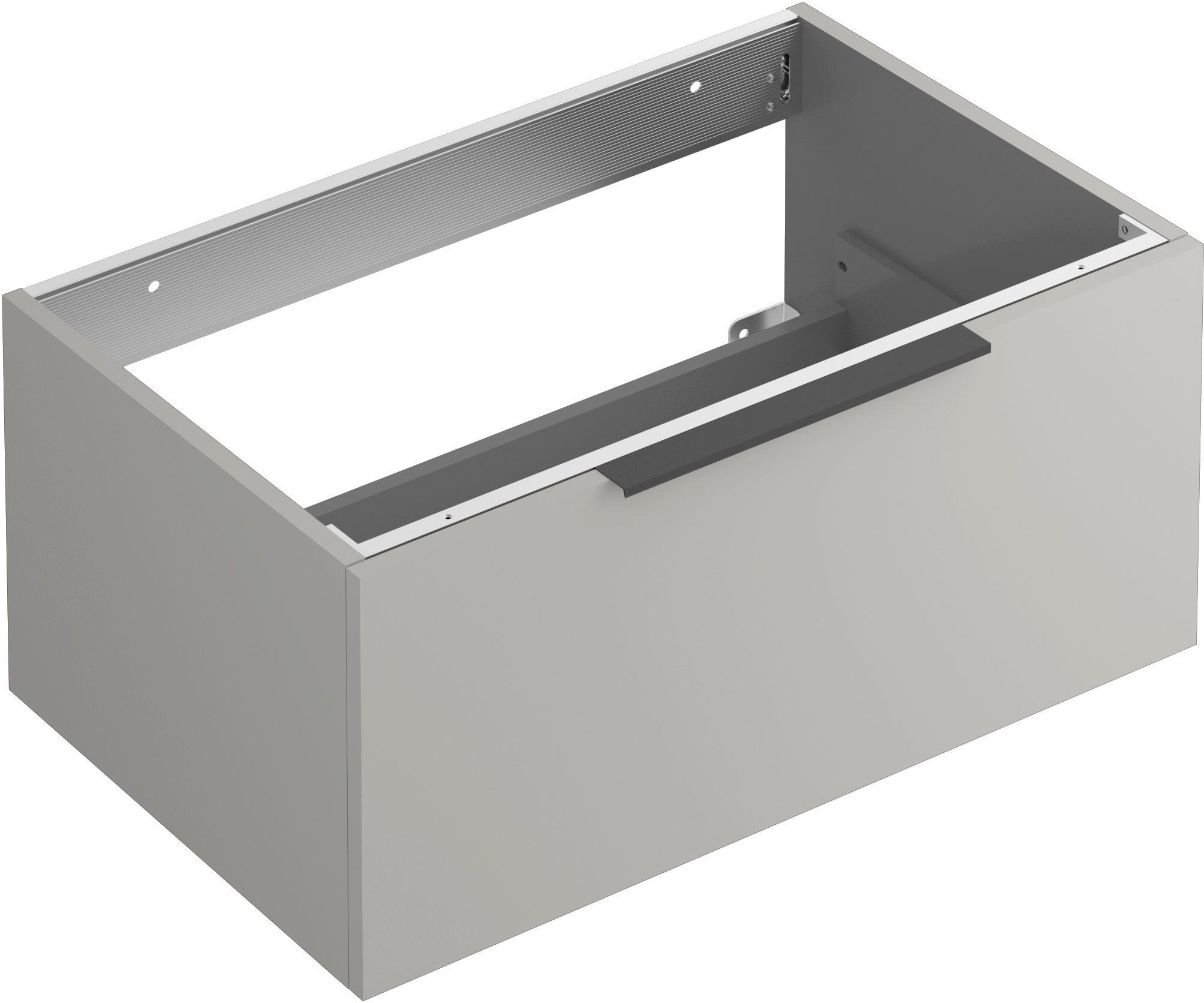 Kludi Icos dulap 80x50x35 cm sub chiuveta pe perete gri 50S80O2