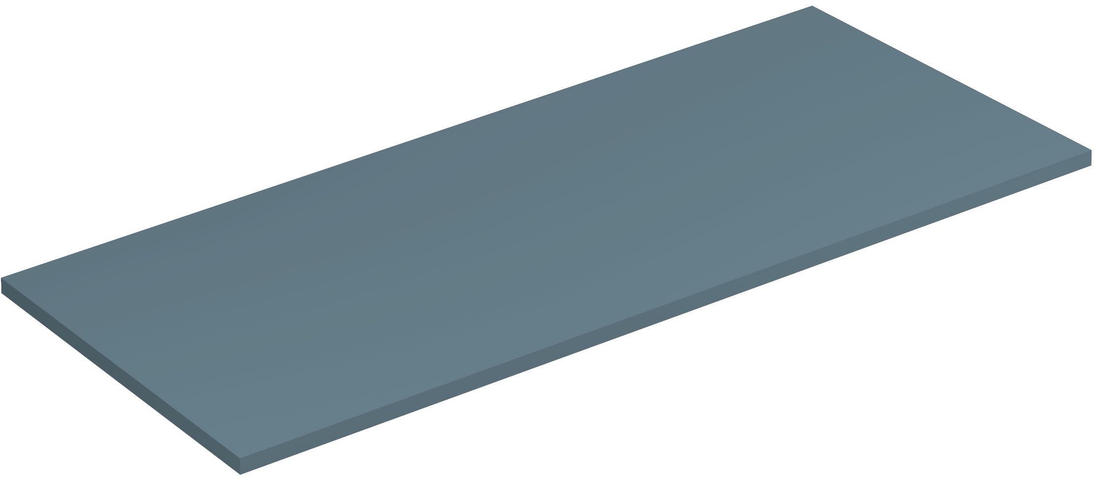 Kludi Icos blat 120x50 cm albastru 50T120O3