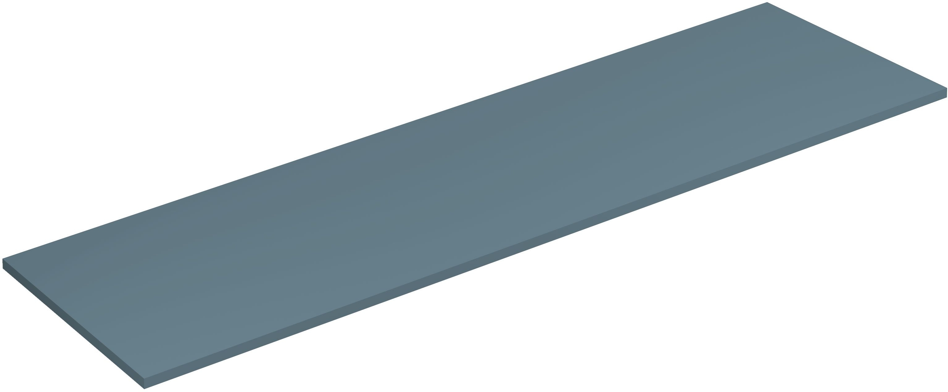 Kludi Icos blat 180x50 cm albastru 50T180O3