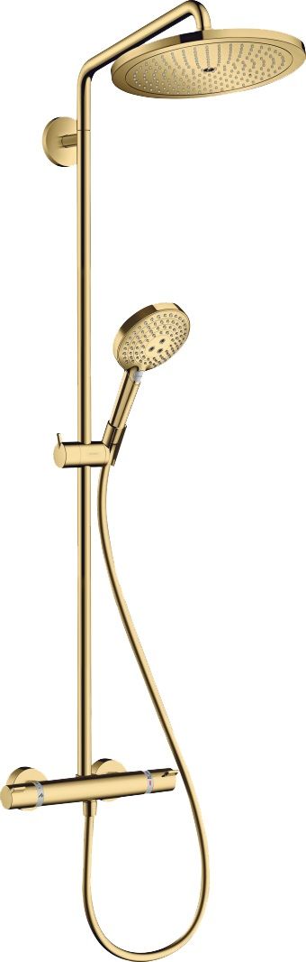 Hansgrohe Croma Select S set de duș perete cu termostat cu duș de ploaie || 26891990
