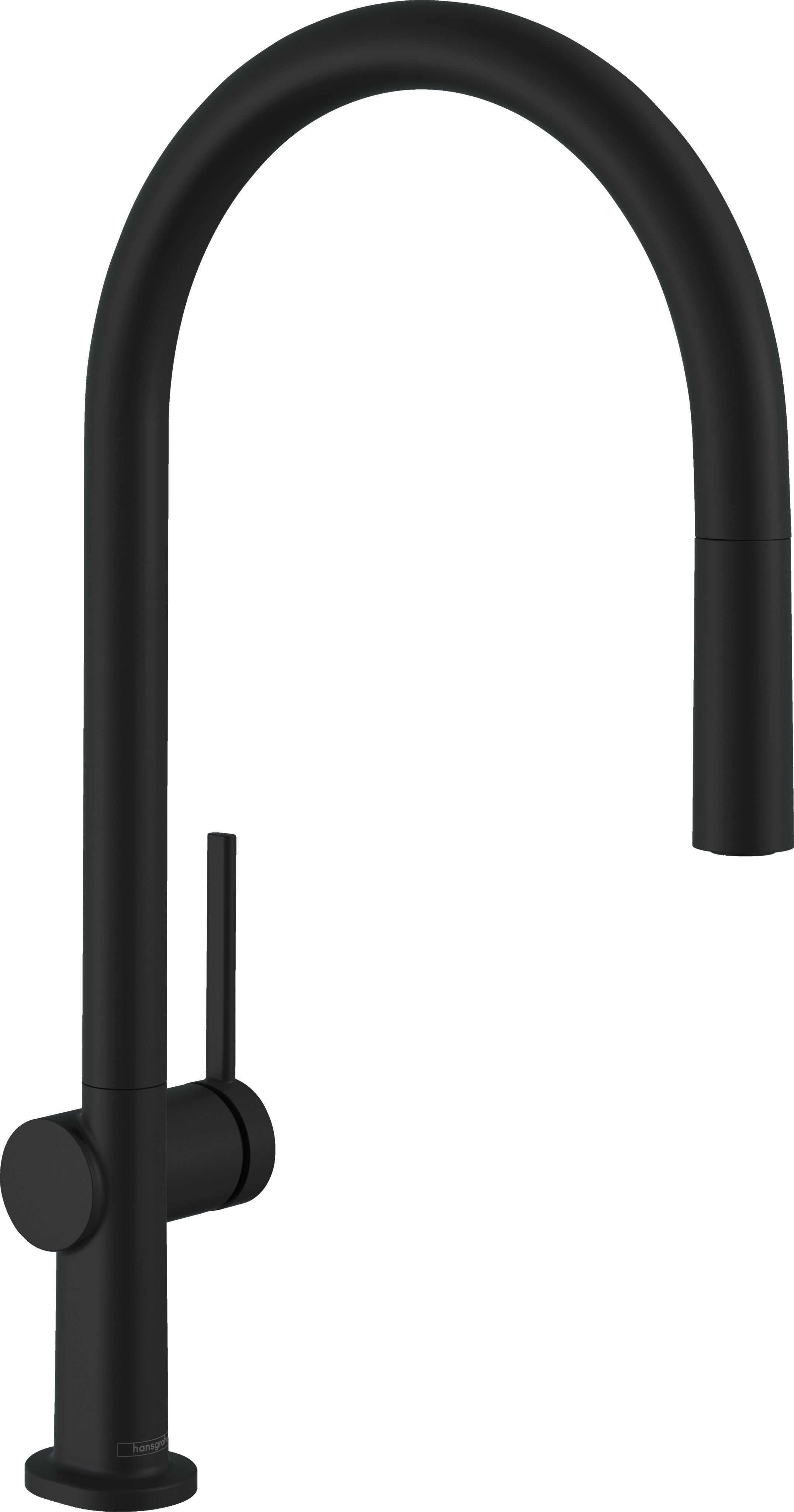 Hansgrohe Talis M54 baterie bucătărie pe picior negru 72802670