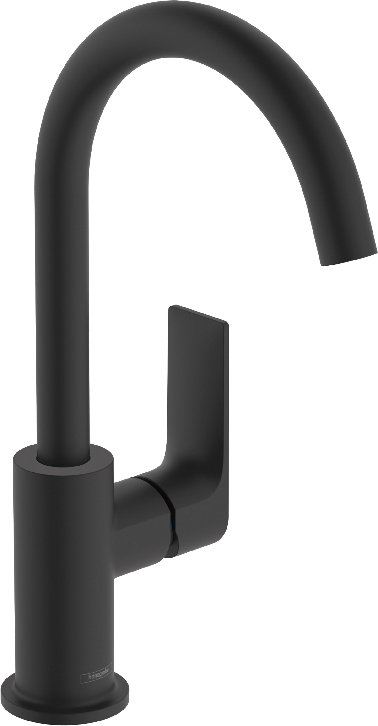 Hansgrohe Rebris E baterie lavoar stativ negru 72576670