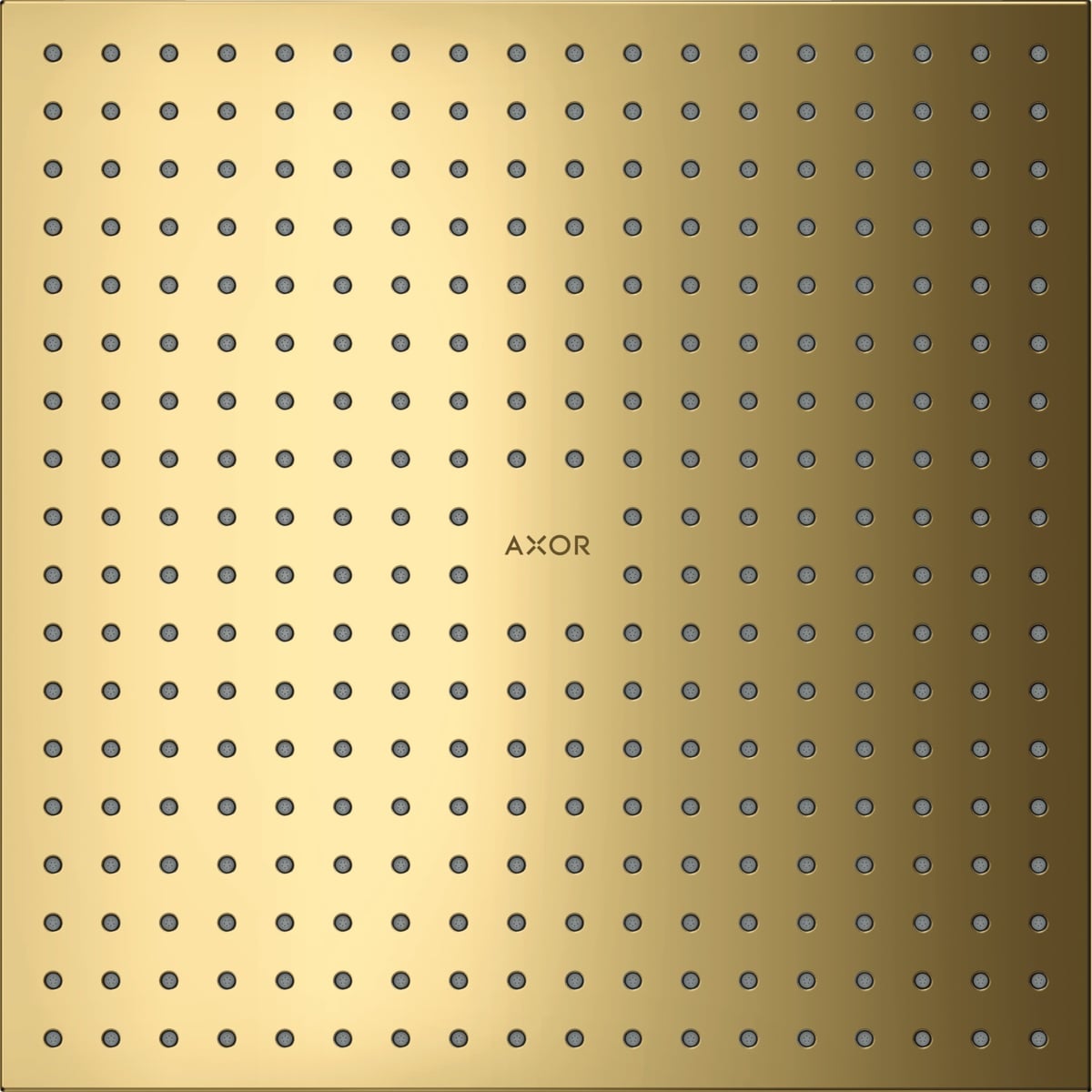 Axor ShowerSolutions cap de duș 30x30 cm pătrat auriu 35321990