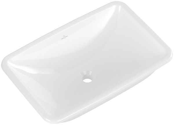 Villeroy & Boch Loop & Friends lavoar 67.5x45 cm dreptunghiular încastrat alb 4A660001